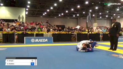 Sergio vs Oliver Geddes 2018 World Master IBJJF Jiu-Jitsu Championship