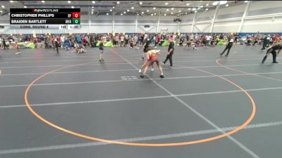 132 lbs Cons. Round 4 - Braiden Bartlett, Unattached vs Christopher Phillips, Baylor