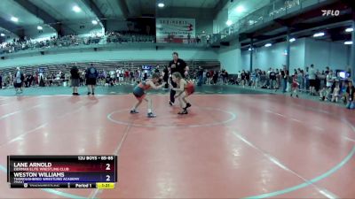 85-85 lbs Round 1 - Lane Arnold, Eierman Elite Wrestling Club vs Weston Williams, Thoroughbred Wrestling Academy (TWA)