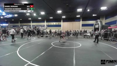 109 lbs Consolation - Daniel Serrano, Dethrone WC vs Houston Schneider, Wright Wreslting Academy