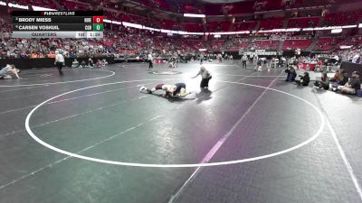 138 lbs Quarters - Brody Miess, Riverdale vs Carsen Voskuil, Cedar Grove-Belgium