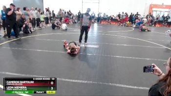 50 lbs Cons. Round 1 - Leon Niemiera, Cobra Wrestling Club vs Cameron Bartolini, Carolina Reapers