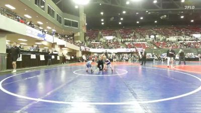 40 lbs Cons. Semi - Lincoln VonRuden, Glendive Mat Devils vs Markus Oiestad, Elkhorn Wrestling