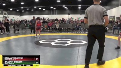 90 lbs Round 3 - Declan Witkowski, Missouri Gold vs Braxtyn Barnett, Beast Mode