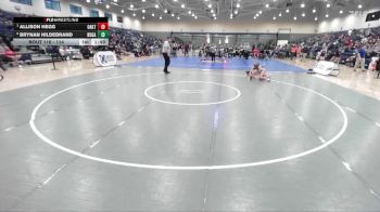 114 lbs Quarterfinal - Allison Hegg, Oakton vs Brynan Hildebrand, Buffalo Gap