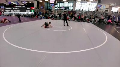 75 lbs Quarterfinal - Frank Archibald, Bandas Wrestling Academy vs Lincoln Daniels, Katy Area Wrestling Club