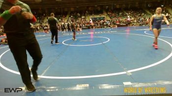 94 lbs Final - Sydney Daxberger, Falcons Wrestling Club vs Athena Joaquin, Elite Force Wrestling Club