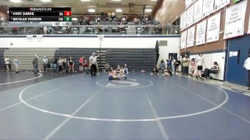 132 lbs Cons. Semi - Cody Dance, Idaho vs Nicolas Padron, 208 Spartan WC