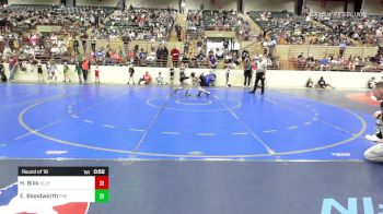 70 lbs Round Of 16 - Holloway Bilik, Bluff Wrestling Club vs Elijah Bloodworth, The Storm Wrestling Center