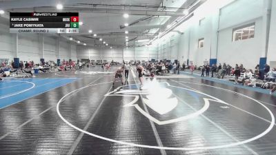 285 lbs Champ. Round 2 - Kayle Casimir, Muskingum vs Jake Pomykata, Johns Hopkins