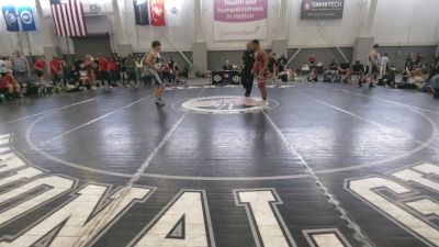 165 lbs Zaiden Rosenthal, Utah Black vs Mitchell Rowland, North Carolina