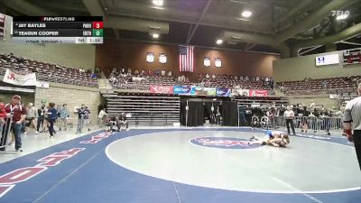 2A 138 lbs Cons. Round 1 - Teagun Cooper, Enterprise vs Jay Bayles, Parowan