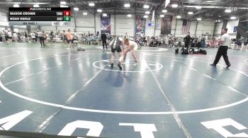 154 lbs Rr Rnd 1 - Mason Cronin, TNWC Black vs Noah Kehle, 84 Athletes
