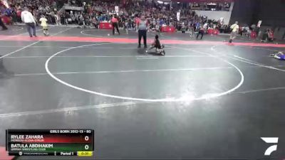 60 lbs Champ. Round 1 - Batula AbdiHakim, Ummah Wrestling Club vs Rylee Zahara, Mondovi-Eleva-Strum