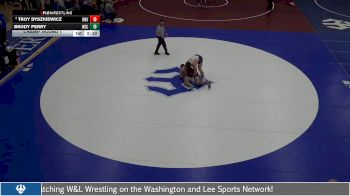 285 lbs Champ. Round 1 - Brody Perry, Wisconsin Eu Claire vs Troy Dyszkiewicz, Ohio Northern University