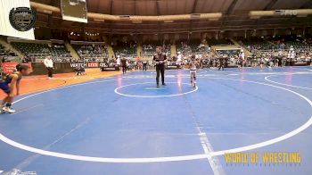 55 lbs 3rd Place - Emory White, MarcAurele Youth vs Isaiah Lucio, Gladiator Wrestling Academy