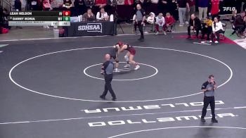 120 lbs 7th Place Match - Leah Nelson, Brandon Valley vs Danny Borja, Mitchell