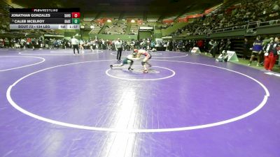 134 lbs Round Of 32 - Jonathan Gonzales, Sanger vs Caleb Mcelroy, Bakersfield