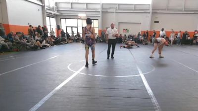 106 lbs Round 5 (8 Team) - Sebastian Garcia, Sleepers vs Lukas Patterson, Warner Elite