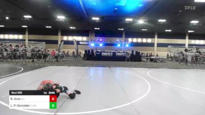 78 lbs Consi Of 16 #2 - Ryuji Aina, Hui Makoa WC vs Lyon Peleholani-Gonzalez, Flow Academy HI