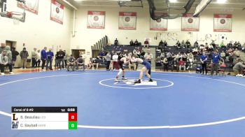 120 lbs Consi Of 8 #2 - Sawyer Beaulieu, Lebanon vs Connor Sayball, Merrimack