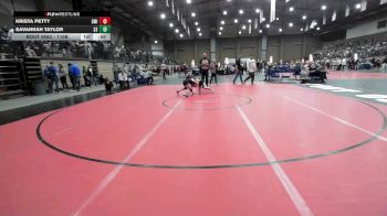 110B Cons. Semi - Savannah Taylor, Sand Springs vs Krista Petty, Smithville