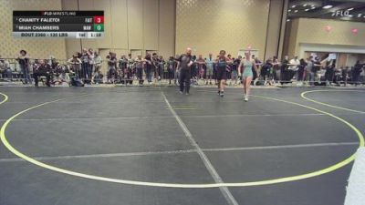 130 lbs Semifinal - Chanity Faletoi, Faito Wc vs Miah Chambers, MAW Wrestling Academy