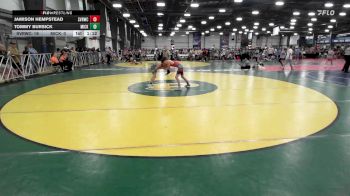 90 lbs Rr Rnd 1 - Jamison Hempstead, Steel Valley Renegades vs Tommy Bursick, Micky's Maniacs Grey