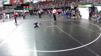 53 lbs Champ. Round 2 - Tuff Roseberry, Cozad Wrestling Club vs Syrus Bazer, Nebraska Wrestling Academy