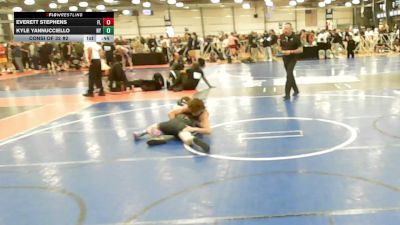 120 lbs Consi Of 32 #2 - Everett Stephens, FL vs Kyle Yannucciello, NY