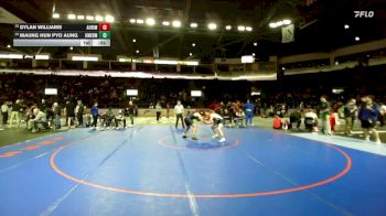 175 lbs Cons. Round 2 - Maung Hun Pyo Aung, Kent Meridian vs Dylan Williams, Auburn Riverside