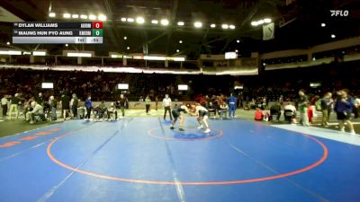 175 lbs Cons. Round 2 - Maung Hun Pyo Aung, Kent Meridian vs Dylan Williams, Auburn Riverside