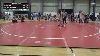 171 lbs Final - Levi Foust, New Florence vs Cooper Hershey, Littlestown