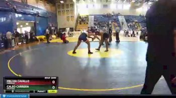 195 lbs Quarterfinal - Caleo Carrera, Palm Bay vs Melvin Cavallo, Freedom