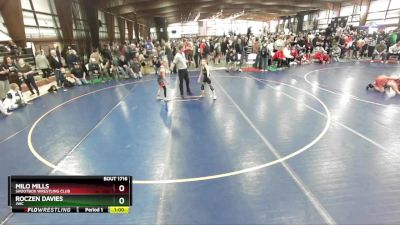 60 lbs Cons. Semi - Roczen Davies, JWC vs Milo Mills, Shootbox Wrestling Club