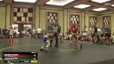 49 lbs Semis & 1st Wrestleback (8 Team) - Logan Galvez, Revival Gray vs Gianni Puorro, Yale Street WC