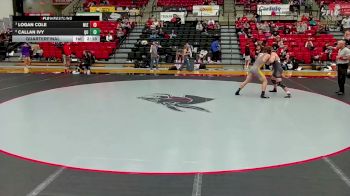 184 lbs Quarterfinal - Logan Cole, Missouri vs Callan Ivy, Quincy
