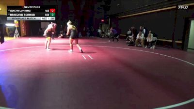 190 lbs 19th Place Match - Braelynn Schwab, Vinton-Shellsburg vs Adilyn Luhring, Waverly-Shell Rock