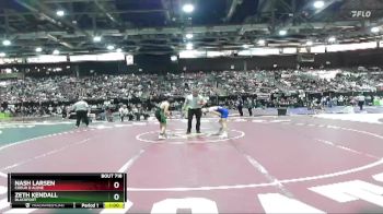 106 lbs Cons. Round 2 - Nash Larsen, Coeur D Alene vs Zeth Kendall, Blackfoot