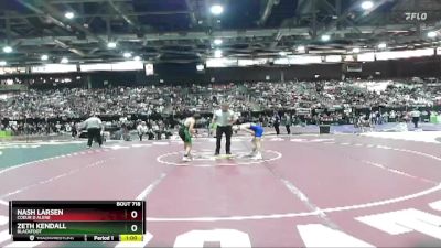 106 lbs Cons. Round 2 - Nash Larsen, Coeur D Alene vs Zeth Kendall, Blackfoot