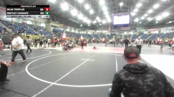 74 lbs Quarterfinal - Silas Templar, Run To Danger vs Bentley Churape, Ridge WC