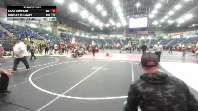 74 lbs Quarterfinal - Silas Templar, Run To Danger vs Bentley Churape, Ridge WC