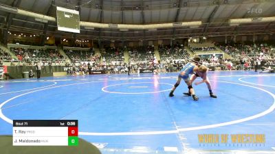 73 lbs Consi Of 16 #1 - Jeremiah Maldonado, Munster Wc vs Tyton Ray, Prodigy Elite Wrestling