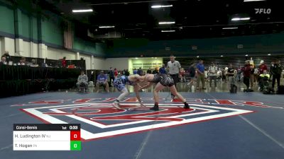 190 lbs Consolation - Harvey Ludington IV, NJ vs Tucker Hogan, PA
