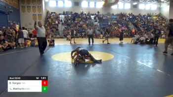 106 lbs Round Of 32 - Danny Vargas, Tiger Wrestling Club vs Lens Mathurin, South Orange Wrestling Academy