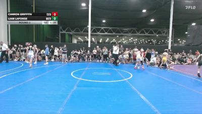 100 lbs Round 3 - Liam LaForge, Mat Assassins Red vs Cannon Griffith, Terps Xtreme