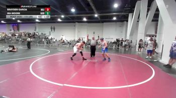 172 lbs Semifinal - Brayden Garcia, Mile High WC vs Ira Moore, Havre WC