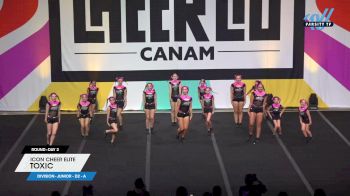 Icon Cheer Elite - Toxic [2024 L1 Junior - D2 - A Day 2] 2024 CANAM Grand Nationals