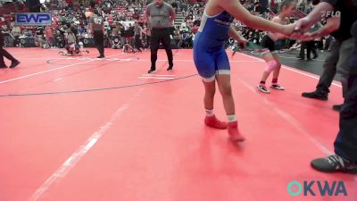 75-83 lbs Rr Rnd 1 - Emmi Wood, South Central Punisher Wrestling Club vs Braelynn Perkins, Pawhuska Elks Takedown