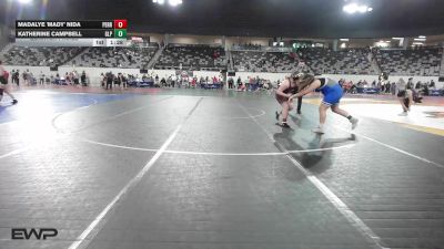 Quarterfinal - Madalye 'Mady' Nida, Perry Girls Wrestling Club vs Katherine Campbell, Glenpool JH